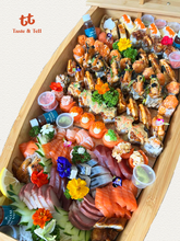 Load image into Gallery viewer, Premium Boat Set B with Assorted Sashimi (8-10 pax)